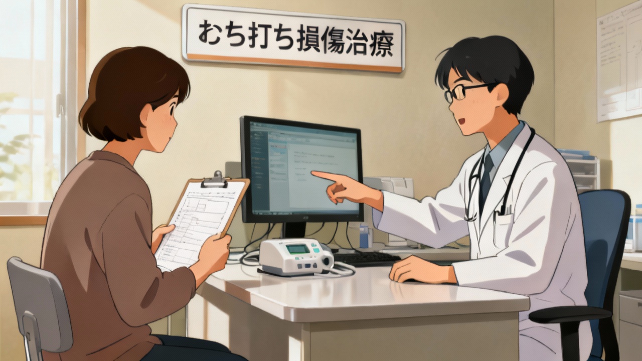 ち打ち損傷の治療法：早期対応からリハビリテーションまで