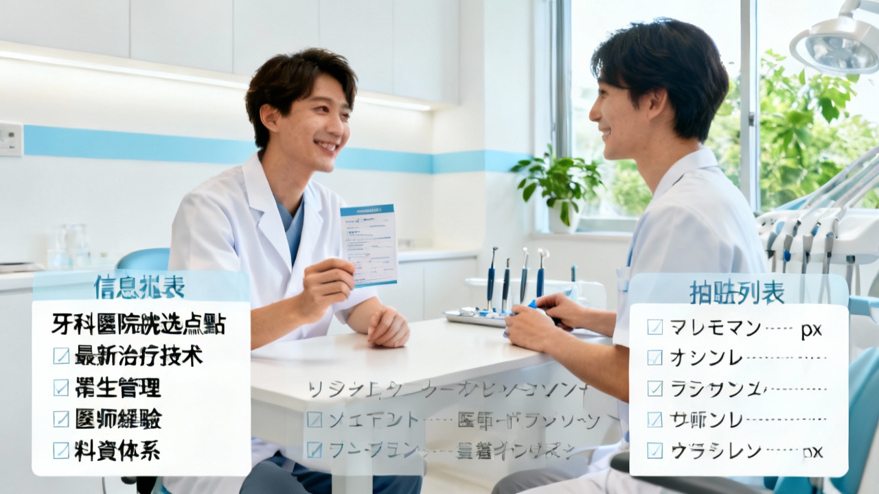 ンタルクリニック選びのポイント：日本での歯科治療を成功させるには