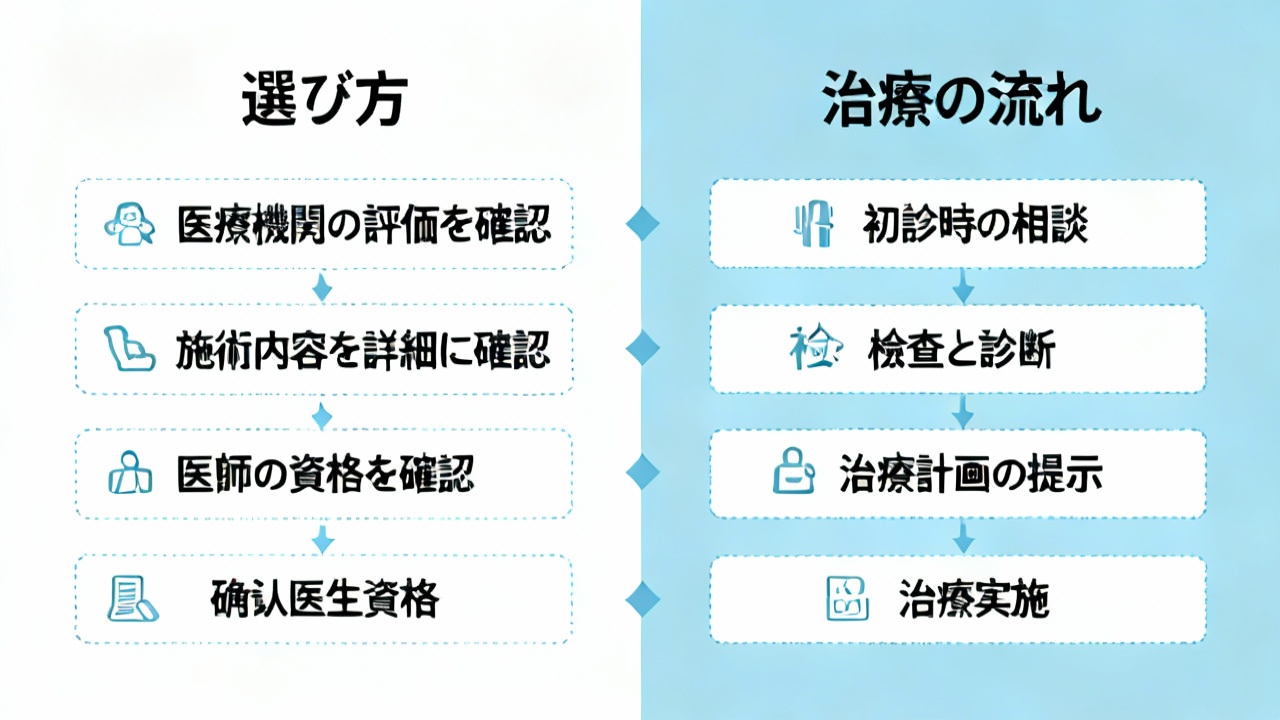 科医院の選び方と治療の流れ：安心できる歯科治療を受けるために