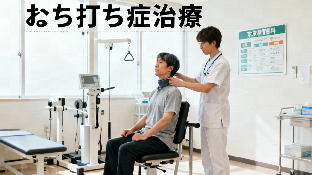 ち打ち症の適切な治療法：早期対応からリハビリテーションまで