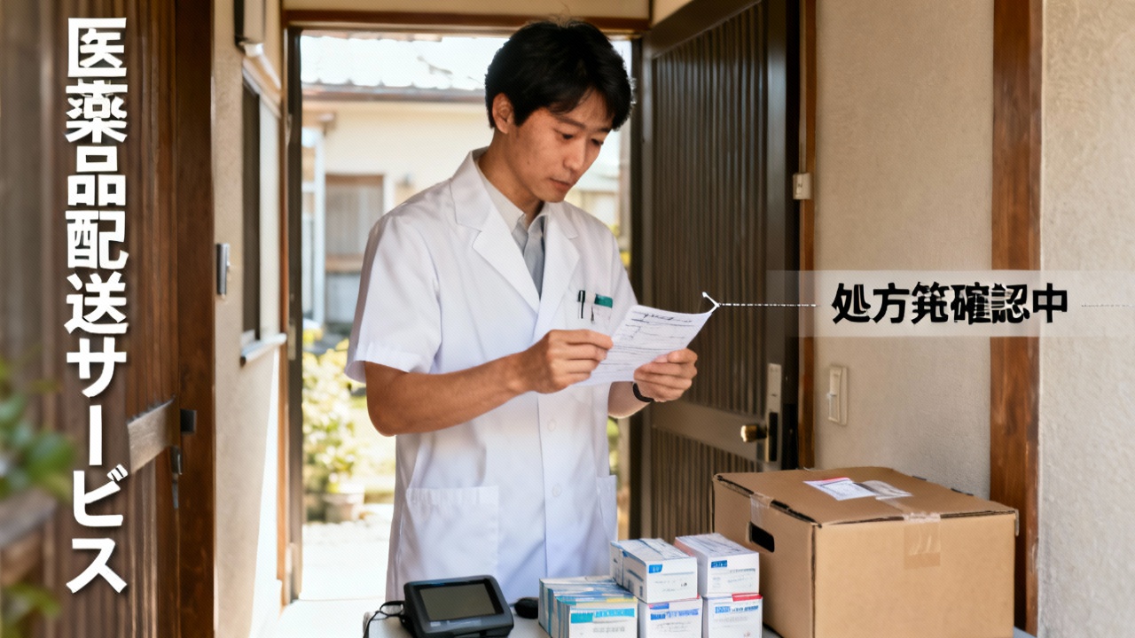 薬の自宅配送サービス：日本における医薬品アクセスの革新