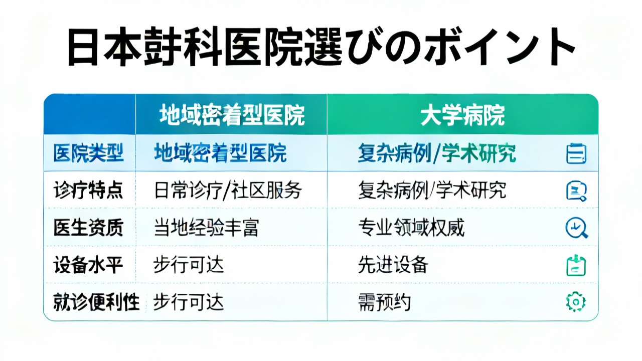 本における歯科医院選びのポイント