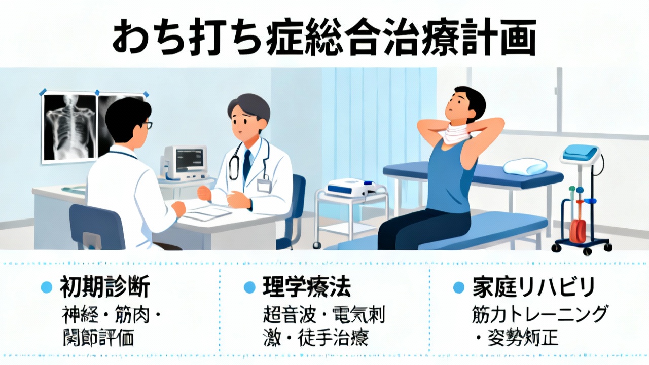 むち打ち症の適切な治療法：日本の医療事情に基づくアプローチ