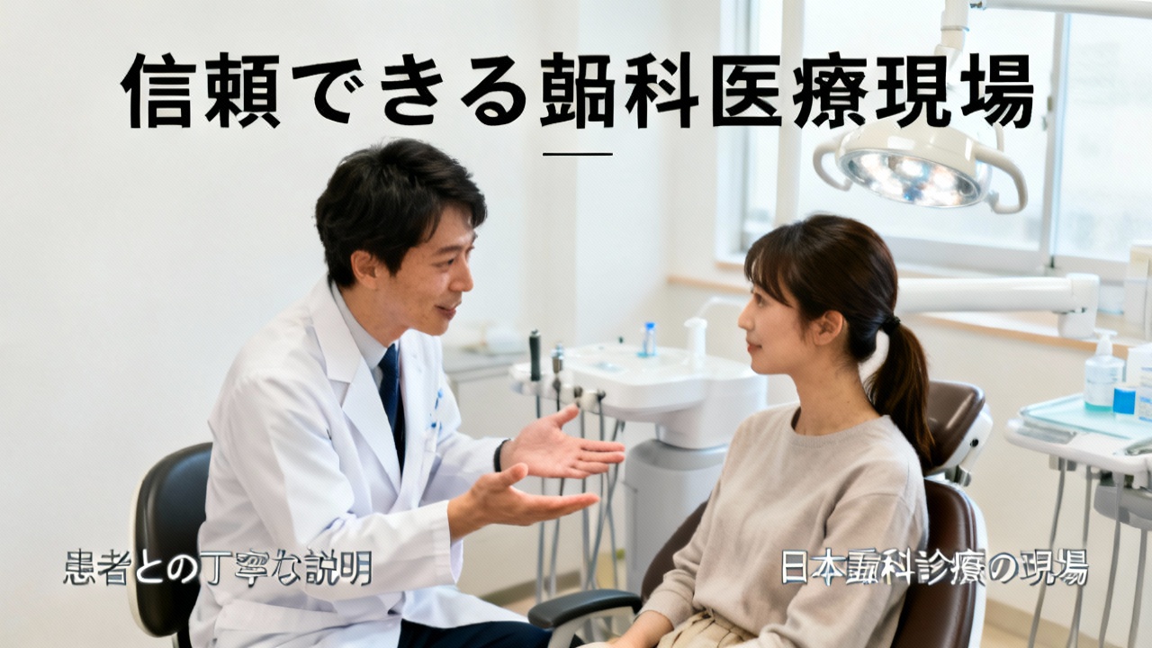 本における歯科クリニックの選び方：安心できる治療を受けるためのポイント