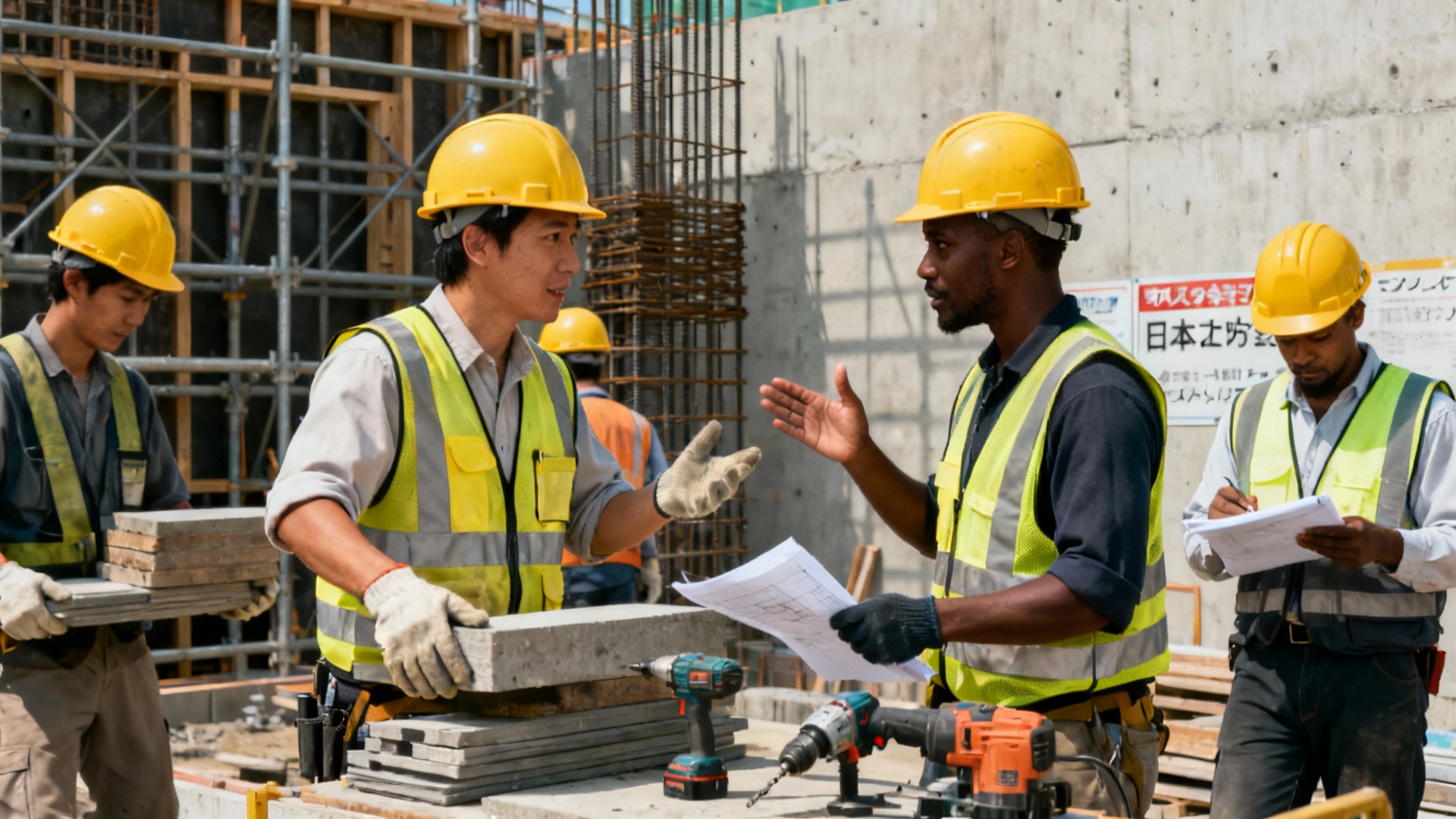 本の建設現場で働くための実践的ガイド