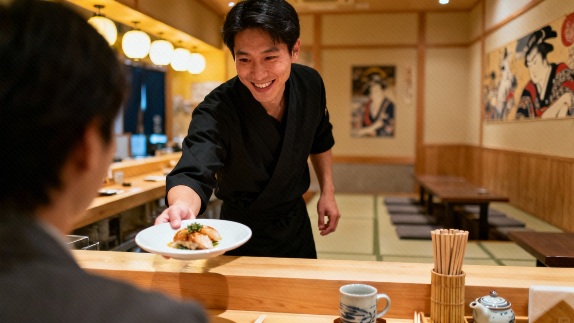 本の飲食店におけるウェイターの役割とサービスの質向上