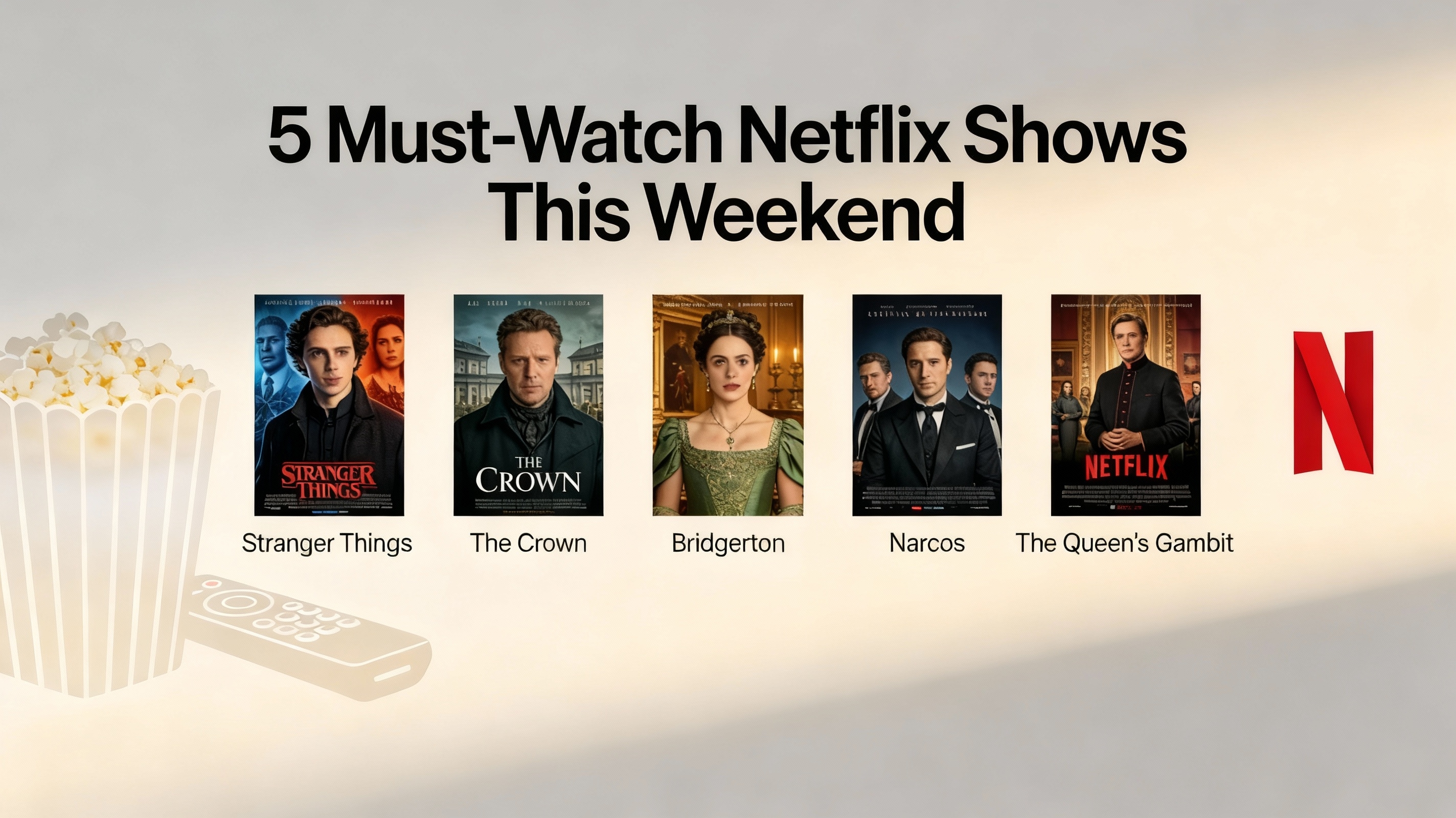 5 New Netflix Shows So Good You Can't Stop Watching