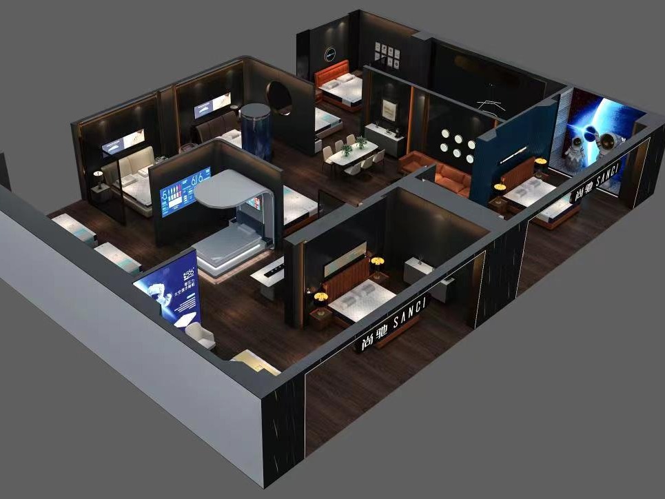 尚驰家居SANCI家具加盟 20-50万投资 实地考察选址 总部统一装修 缩略图 2