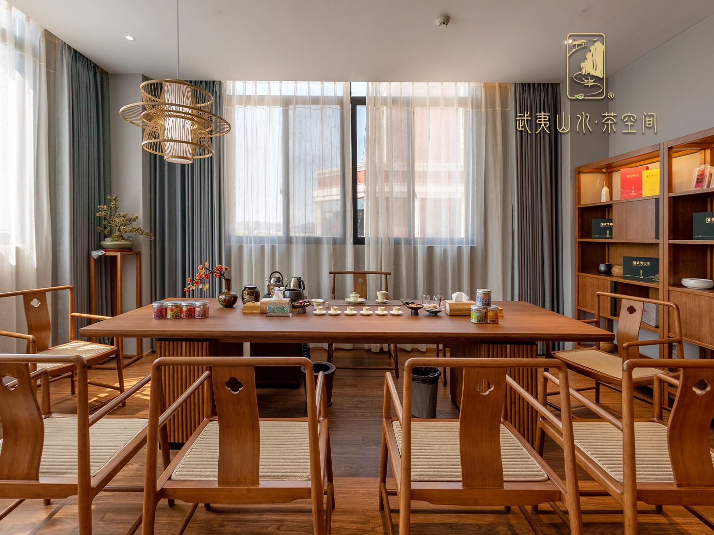 武夷山水 茶空间 茶叶茶叶加盟 27万起投资 实地考察选址 装修指导 缩略图 5