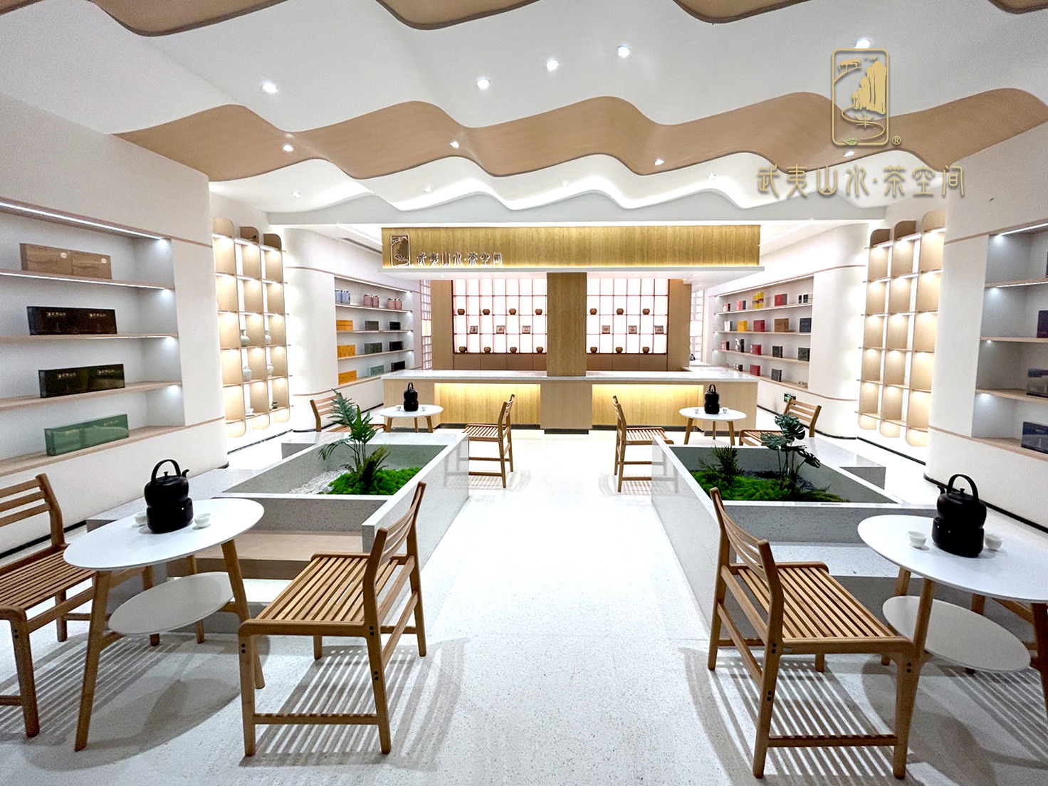 武夷山水 茶空间 茶叶茶叶加盟 27万起投资 实地考察选址 装修指导 缩略图 4