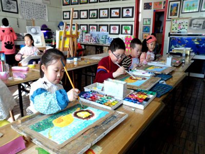 明日之星少儿美术口才加盟 16.6万起投资 实地考察选址 总部统一装修 缩略图 3