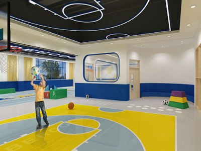 易贝酷少儿体适能特长培训加盟 59.5万起投资 实地考察选址 总部统一装修 缩略图 4